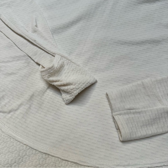 Nike Dri-Fit Sphere Element Half Zip Running Pullover Cream Small - Picture 12 of 13